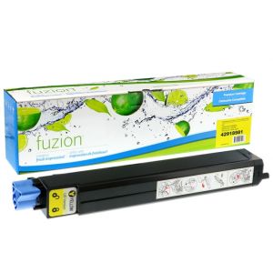 Okidata  42918901 Yellow Premium Compatible Toner Cartridge ( C9600, C9650, C9800MFP, C9850 )