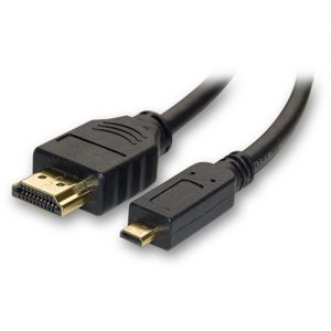 HDMI Male to Micro HDMI Male (Type D) High Speed 15 Ft 