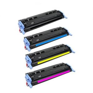 HP 124A  Compatible Toner Cartridge 4 Color Set Q6000A / Q6001A / Q6002A / Q6003A