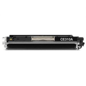 HP CE310A Black Compatible Toner Cartridge, HP 126A
