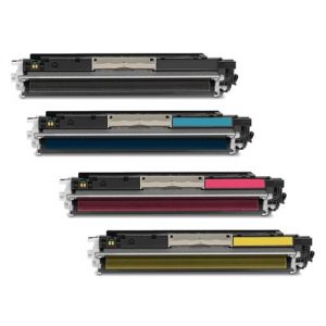 HP 126A Toner Cartridges 4 Color Set CE310A/CE311A/CE312A/CE313A Compatible 