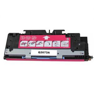 HP Q2673A Magenta Compatible Toner Cartridge, HP 309A
