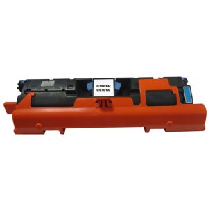 HP Q3961A Cyan Compatible Toner Cartridge, HP 122A