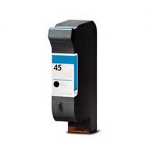 HP 51645A Black Compatible Ink Cartridge, HP 45