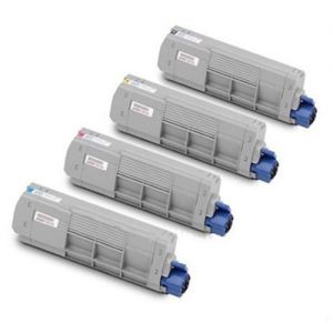 Okidata 44315304/44315303/44315302/44315301 Compatible Toner Cartridge 4 Color Set for Okidada C610 Series