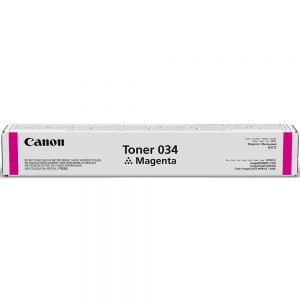 Canon 034 Original Magenta Toner Cartridge, 9452B001, OEM