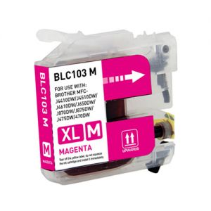 Brother LC103M Magenta Compatible Ink Cartridge High Yield 2nd Generation ( Final Sale )