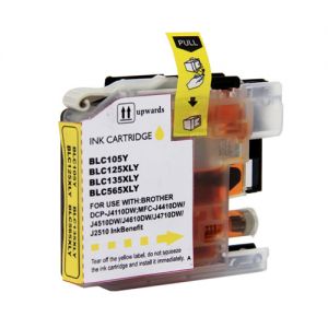 Brother LC105 Yellow Compatible Ink Cartridge Super High Yield