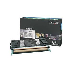 Lexmark C5240KH Original Black Toner Cartridge High Yield