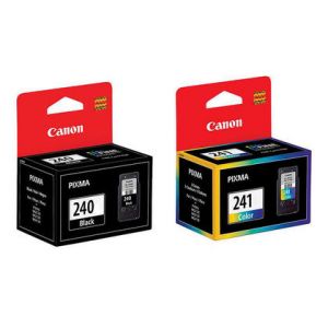Canon PG-240 Black and CL-241 Color Original Ink Value Pack