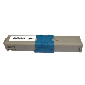 Okidata 44469801 Toner Cartridge, Black, Compatible