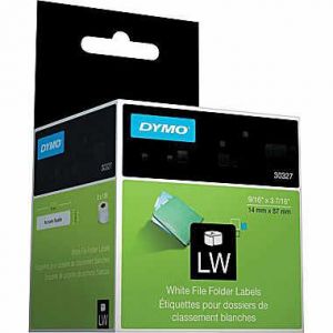 DYMO  LabelWriter 30327 1-up File Folder Labels, 9/16 Inch x 3-7/16 Inch