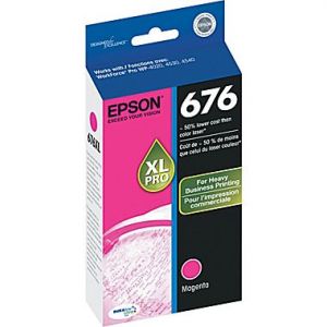 Epson T676XL Magenta Original Ink Cartridge High Yield T676XL320