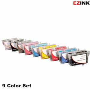 Epson 157 Ink Cartridge 9 Color Combo Set, Compatible for Stylus Photo R3000
