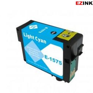 Epson 157 Light Cyan Ink Cartridge, T157520 Compatible for Stylus Photo R3000