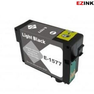 Epson 157 Light Black Ink Cartridge, T157720 Compatible for Stylus Photo R3000