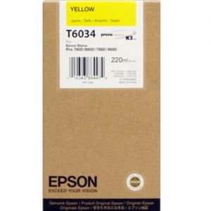 Epson T603400 Original Yellow Ink Cartridge 