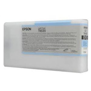 Epson T653500 Original Light Cyan Ultrachrome HDR Ink Cartridge