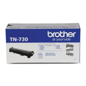 Brother Original TN730 Black Toner Cartridge for MFCL2750DW, DCPL2550DW, MFCL2730DW, and MFCL2710DW, OEM