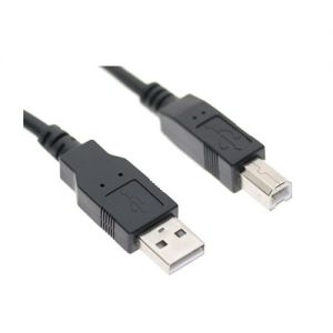 25FT USB 2.0 Printer Cable - A-Male to B-Male,