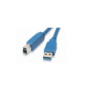 10ft USB 3.0 A Male to B Male 28/24AWG Cable (Gold Plated)