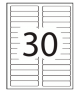 Removable Laser Label 3-7/16