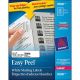 Avery 05961 Original White Mailing Labels 1 InchX 4 Inch, 20/sheet, 5000 labels/pk