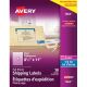 Avery 07665 Original Clear Full Sheet Shipping Labels 8-1/2 InchX 11 Inch, 1/sheet, 10 labels/pk