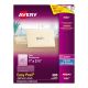 Avery 07666 Original Clear Address Labels 1 Inch X 2-5/8 Inch, 30/sheet, 300/pk