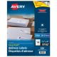 Avery 08162 Original White Address Labels 4 InchX 1-1/3 Inch 14/sheet, 350/pk