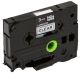 Brother HGe-121 High Grade 9mm Black on Clear P-touch Label Tape Length of 8m Compatible