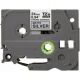 Brother TZe-SM951 24mm, Length of 8M, Strong Adhesive Black On Matt Silver Compatible Label Tape