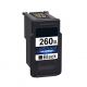 Canon PG-260XL Compatible Black Ink Cartridge High Yield 3706C001