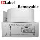 DYMO 30330 Removable Return Address Labels, 3/4- by 2-inch, White, roll of 500 labels, Compatible