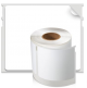 DYMO 30370 LabelWriter Pemenant-Adhesive Zip Disk Labels, 2- by 2.34-inch, White, Roll of 250, Comparible