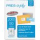 Avery Pres-a-ply 30601 Original White Laser & Inkjet labels 4 Inch X 1 Inch, 20/sheet, 2000/pk