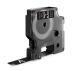Dymo D1 45021 12mm (0.5 Inch) White on Black Compatible Label Tape