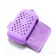 Silicone Bag for fitness Cooling Towel, for Outdoor or Travel Use - Purple