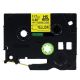 Brother HSe-631 11.7mm (0.5 Inch)Heat Shrink Tube Tape Cassette - Black on Yellow, Compatible