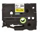 Brother TZe-661 36mm (1.5 Inch), Length of 8M,  Black on Yellow Label Tape, Compatible