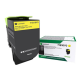 Lexmark 71B10Y0 Yellow Original Return Program Toner Cartridge for CS/CX 317, 417, 517
