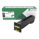 Lexmark 72K10Y0 Yellow Toner Cartridge for CS820, CX820, CX825, CX860, OEM