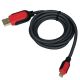 MYBAT Red Bendable Cable for Lightning Connector 5 FT