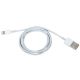 MYBAT White SYNC CABLE for Lightning Connector 3 FT