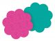 Post-it Super Sticky Notes, 2.9 x 2.8-Inches, Daisy Shape, Assorted Colors, 2-Pads/Pack