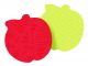 Post-it Super Sticky Notes, 2.9 in x 2.8 in, Apple Shape, Bright Colors, 2-Pads/Pack
