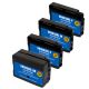 HP Officejet 6700 Ink Cartridges, Compatible, 4 Color Combo Set