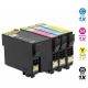 Epson T252XL Compatible Ink Cartridge BK/C/M/Y 4 Color Combo Set