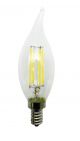 Filament 4W Warm White E12 Dimmable LED Light Bulb