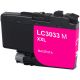 Brother LC3033M Compatible Magenta Ink Cartridge Extra High Yield 1500 Page